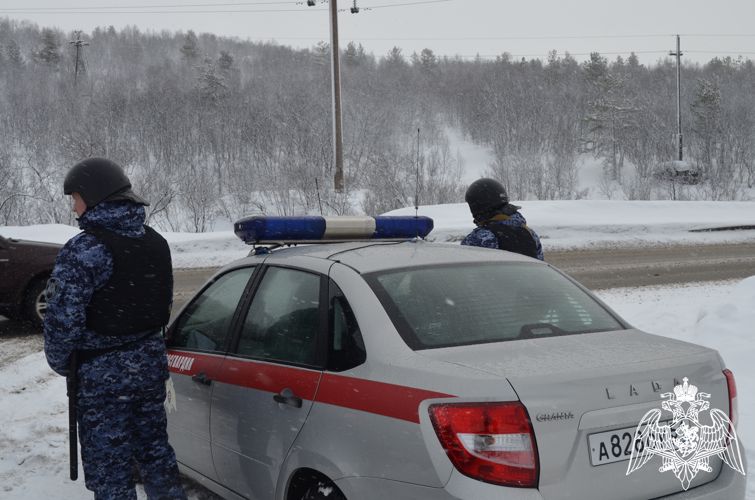 В Мурманске росгвардейцы задержали дебошира
