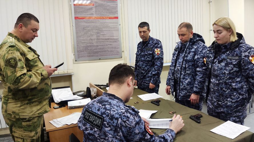 В Управлении и подразделениях Росгвардии по Мурманской области завершилась итоговая проверка за 2023 год