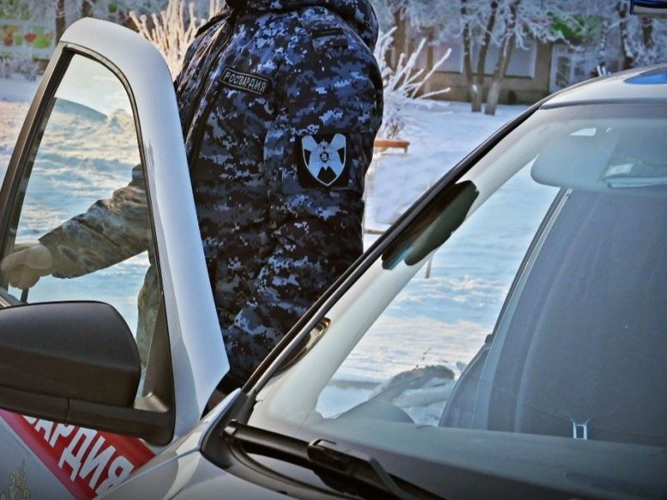 Экипаж Росгвардии пресек правонарушение на горнолыжном склоне