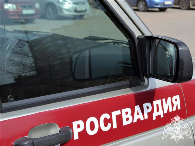 Росгвардейцы задержали мужчину, отказавшегося оплачивать счет