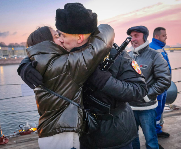 В Санкт-Петербурге состоялась торжественная церемония принятия Военной присяги военнослужащими по призыву морского отряда Северо-Западного округа Росгвардии.