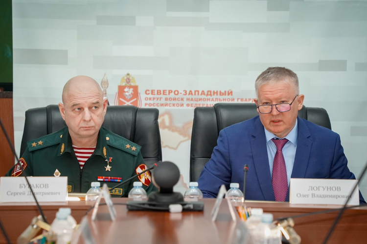 Заместитель начальника Управления Росгвардии по Мурманской области принял участие в заседании оперативного штаба Северо-Западного округа Росгвардии