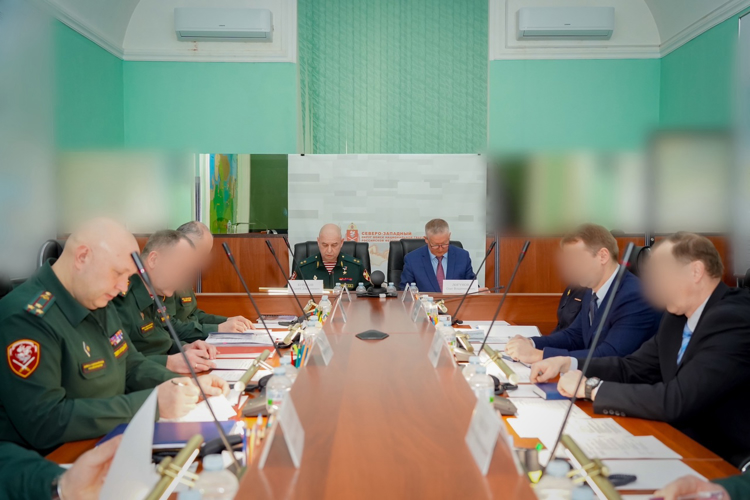 Заместитель начальника Управления Росгвардии по Мурманской области принял участие в заседании оперативного штаба Северо-Западного округа Росгвардии