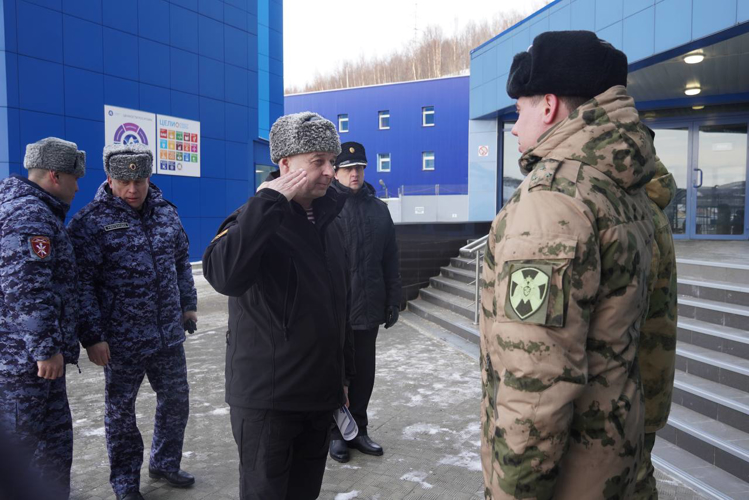 Командующий Северо-Западным округом Росгвардии совершил рабочую поездку в Мурманскую область