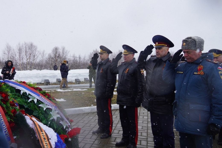 Начальник заполярной Росгвардии принял участие в торжественных мероприятиях, посвященных 80-летию Победы в Великой Отечественной войне