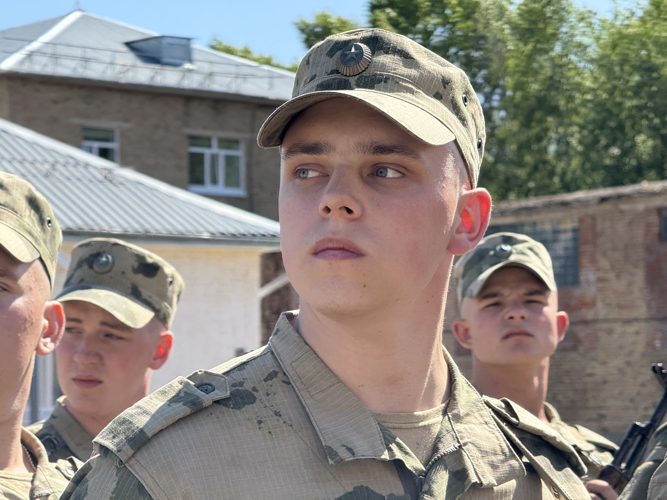 Мурманчане торжественно приняли присягу в Центре подготовки личного состава Северо-Западного округа Росгвардии
