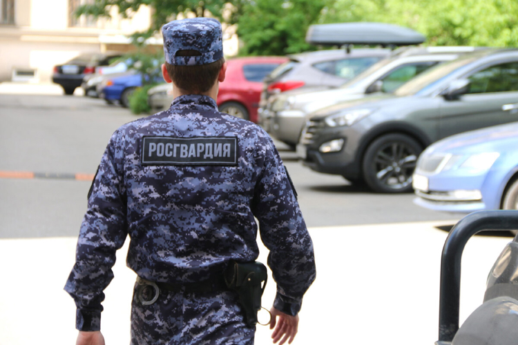 Росгвардейцы по горячим следам задержали подозреваемого в краже