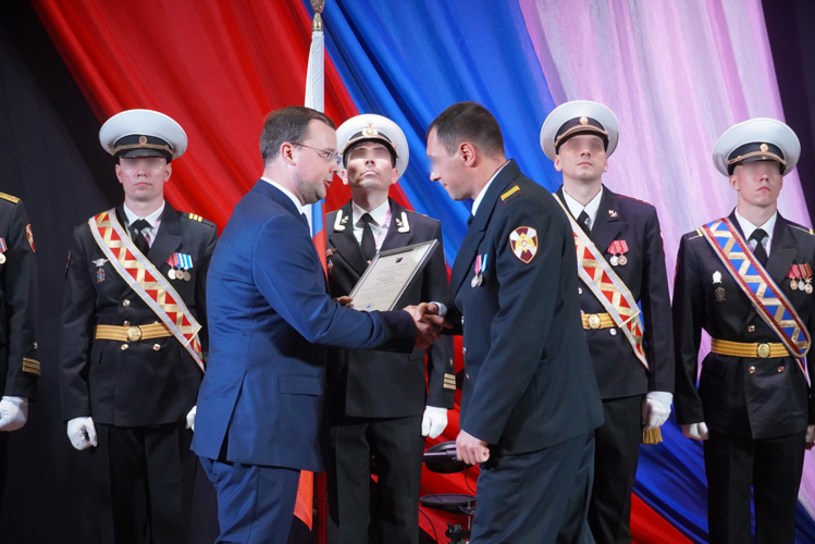 Морской отряд Северо - Западного округа Росгвардии отмечает свое 36-летие