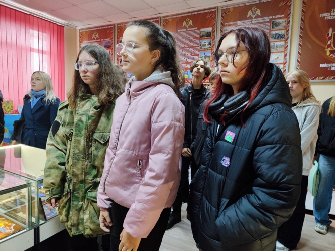 Воспитанники Центра военно-спортивной подготовки и патриотического воспитания посетили морской отряд Северо-Западного округа Росгвардии