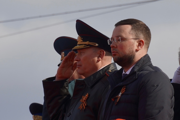 Начальник Управления Росгвардии по Мурманской области принял участие в памятных мероприятиях в честь 81-й годовщины Победы в Великой Отечественной войне.