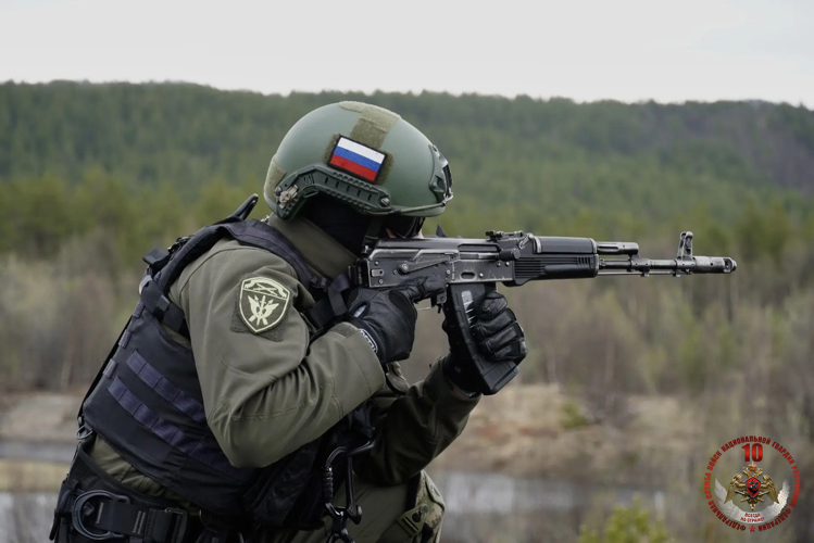 Подразделения Росгвардии провели учения по беспарашютному десантированию в Арктической зоне