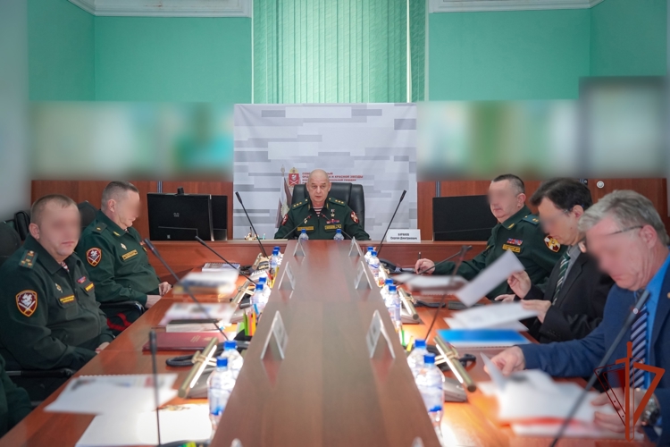Врио начальника Управления Росгвардии по Мурманской области принял участие в заседании Военного совета Северо- Западного округа Росгвардии